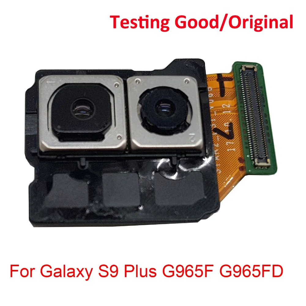 

BINYEAE Original For Samsung Galaxy S9 Plus G965F G965FD Rear Big Main Back Camera Flex Cable Camera