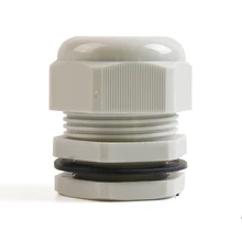 Класс Материал IP68 Водонепроницаемый проводки нейлон кабельный ввод M14* 1.5, 4-8 мм Электрический кабельный ввод Черный/Серый разъем