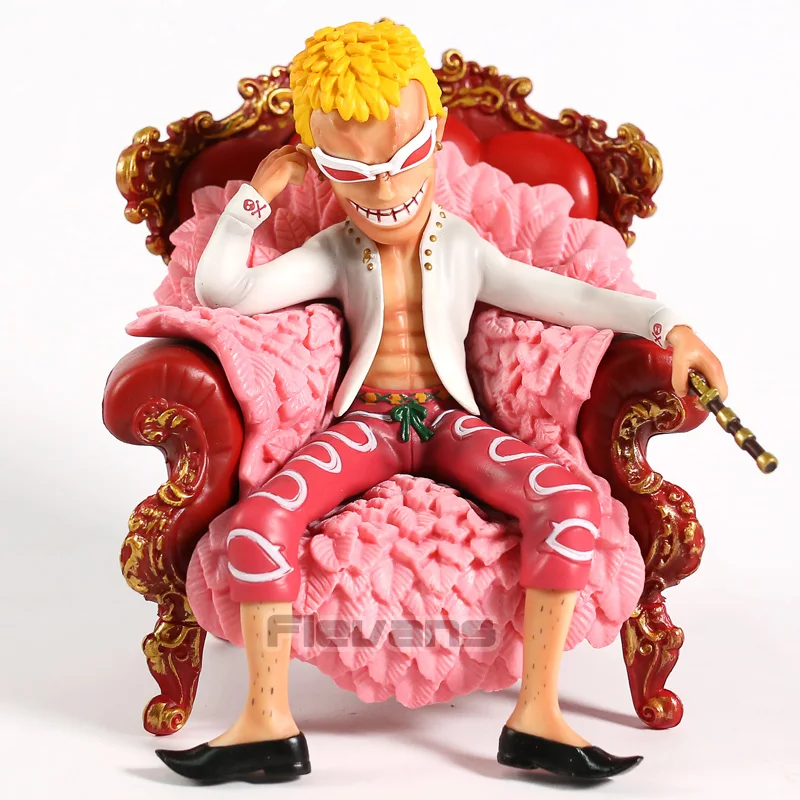

One Piece Donquixote Doflamingo Sitting Ver. PVC Figure Collectible Model Toy