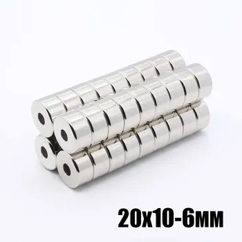 20pcs 20mm x10mm-6 NdFeB Ring Magnet Dia. 20x10 mm thick M6 straight Hole Neodymium Rare Earth Permanent Magnet 20*10-6mm
20pcs 20mm x10mm-6 NdFeB Ring Magnet Dia. 20x10 mm thick M6 straight Hole Neodymium Rare Earth Permanent Magnet 20*10-6mm