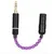 OKCSC HiFi Audio Cable 3.5mm 2.5mm 4.4mm Balanced Female Mum Adapter Cable to Male Output Dad for SONY Earphone Amplifier MP3 - Цвет: 2.5 female-3.5 male