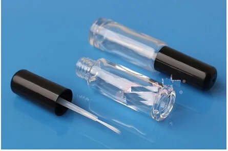 

Capacity 7ml TRANSPARENT empty nail polish bottle and nail enamel bottle