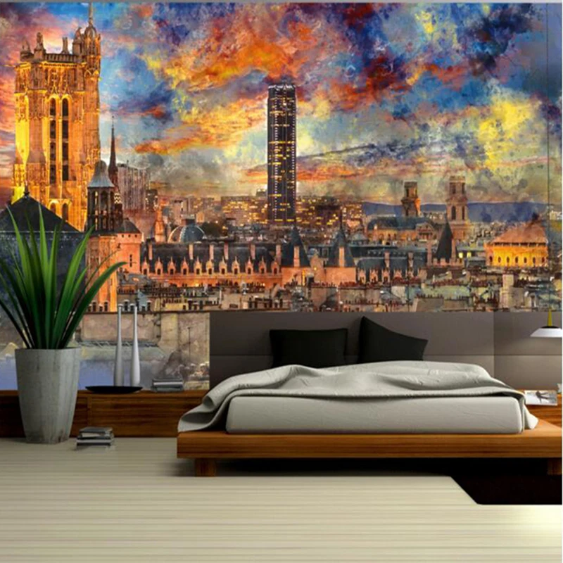 

Wallpapers YOUMAN Desktop Wallpapers Home Decor Living Room Photo Wallpaper for Walls Abstract Fantasy Landscape Wallpaper Mural