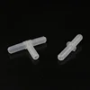 20 50pcs 4mm Tee 3 Way Aquarium Air Pump Line Tubing Joints 4mm Straight Connectors  For Fish Tank Accessories 5