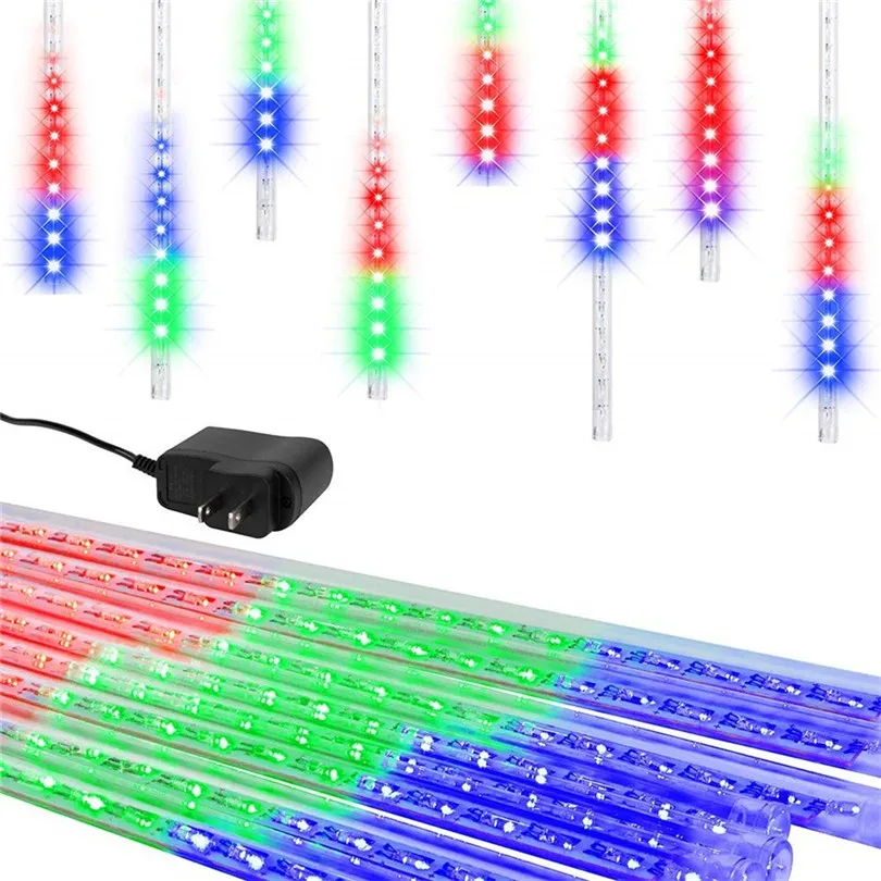 30 cm guirnalda De la Navidad Luces fiesta Luces LED lluvia De meteoros De nieve árbol De Navidad De jardín al aire libre Luces De Navidad 35NE30 30 cm guirnalda De la Navidad Luces fiesta Luces LED lluvia De meteoros De nieve árbol De Navidad De jardín al aire libre Luces De Navidad 35NE30