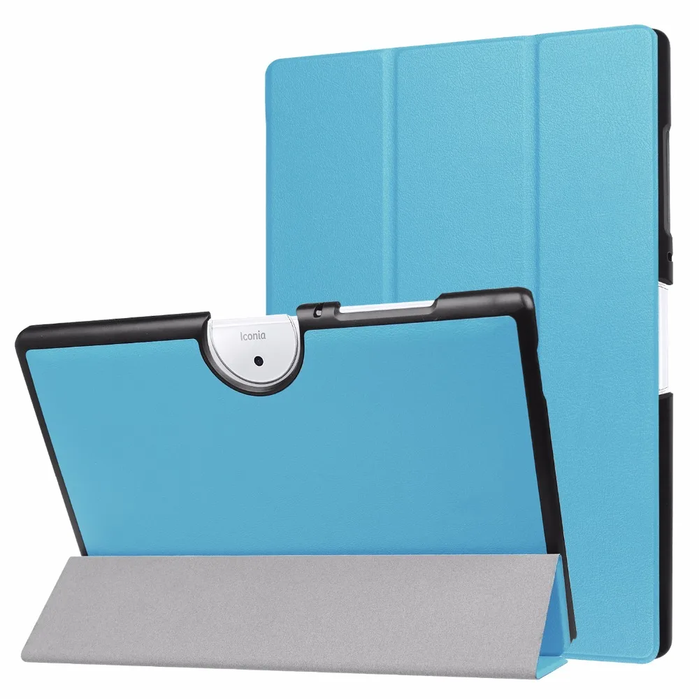 Чехол Funda для 2017 Acer Iconia One 10 дюймов B3 A40 защитный чехол планшета + Бесплатный