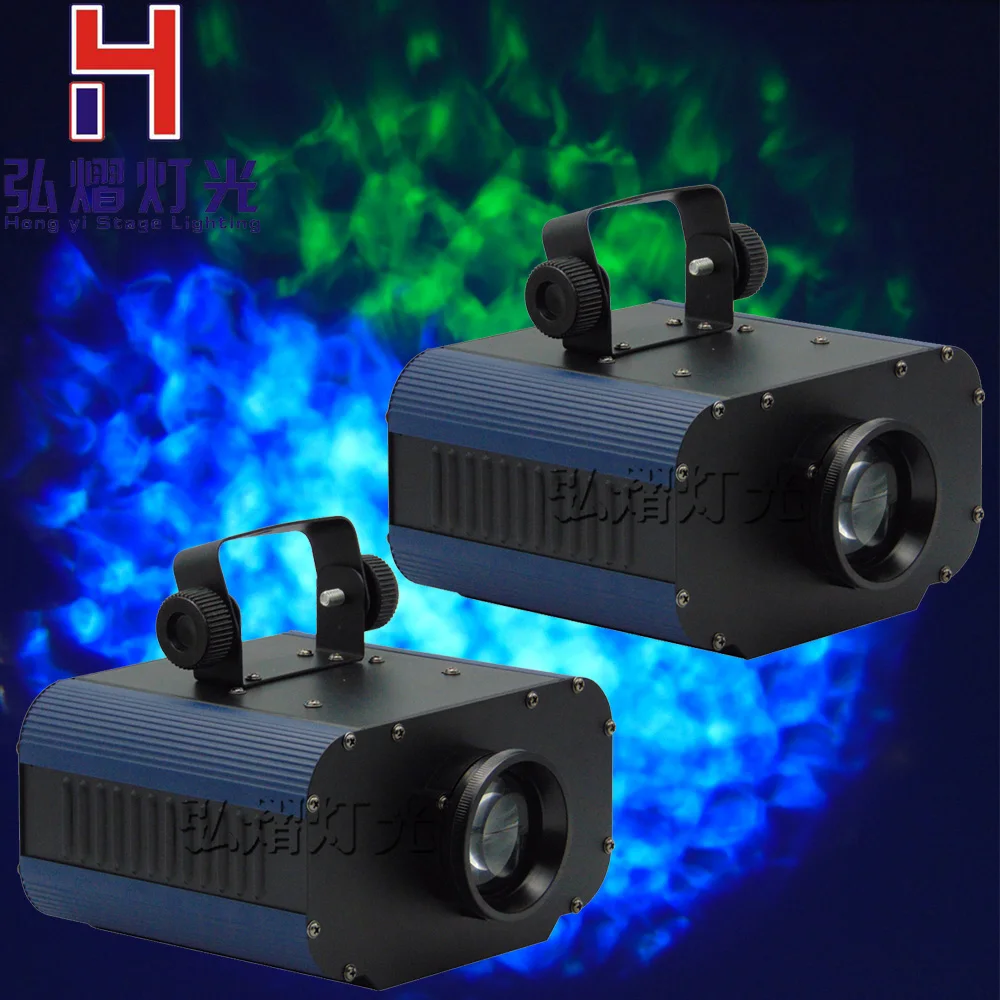 

2pcs/lot Stage Light 30W led water wave effect stage lights Auto Running Color Wheel purple