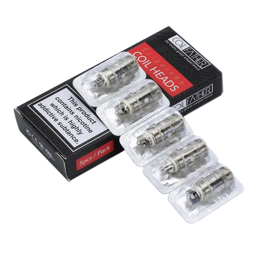 Сменные катушки Coil Father Q Subohm EC 0 5 3 Ом подходят для iJust S/iJust 2/iJust 2 mini/Melo/2/Melo набор