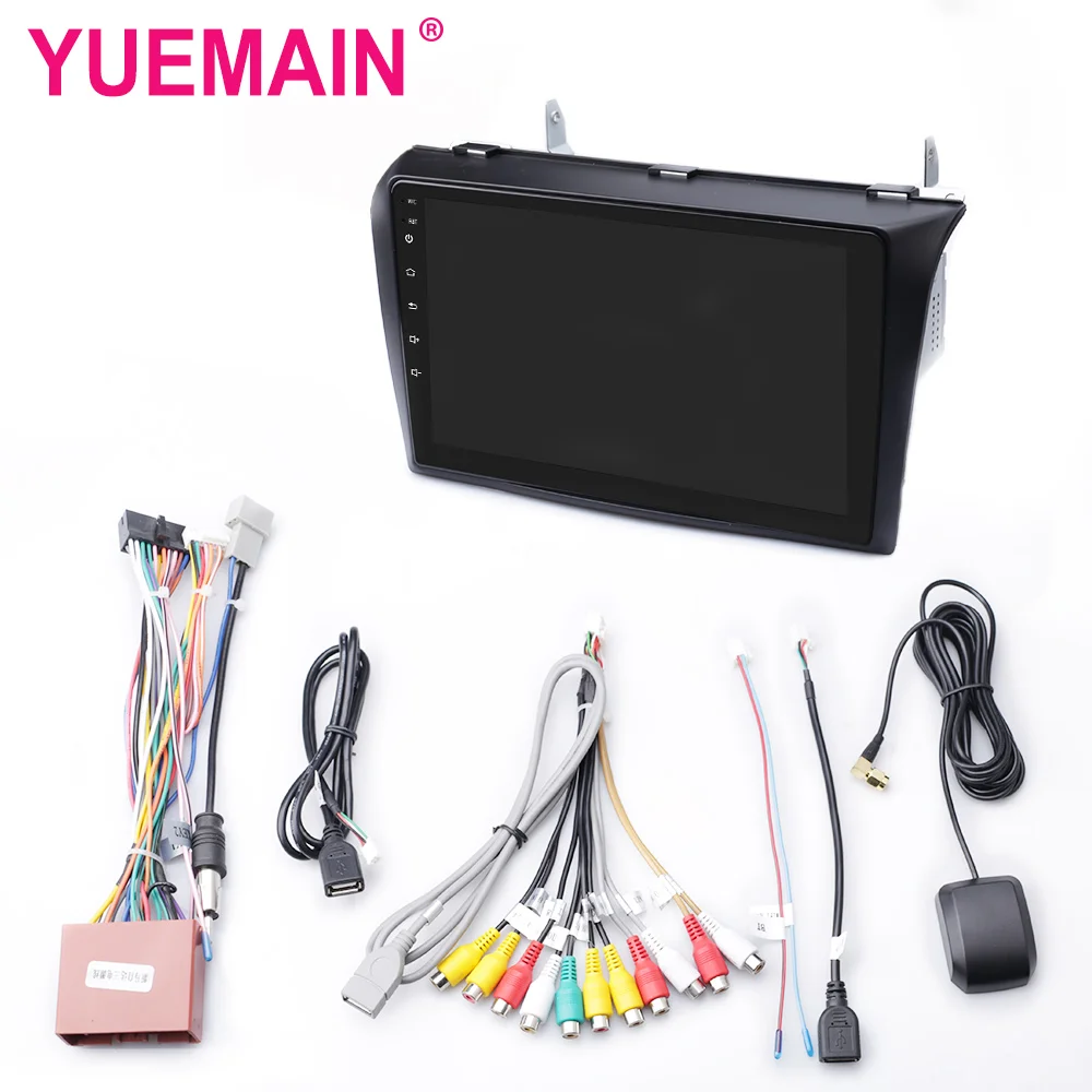 YUEMAIN 2Din Android 8.1 Car Multimedia Radio Player For Mazda 3 2004-2009 Autoradio Tape Recorder GPS Navigation WIFI Camera YUEMAIN 2Din Android 8.1 Car Multimedia Radio Player For Mazda 3 2004-2009 Autoradio Tape Recorder GPS Navigation WIFI Camera