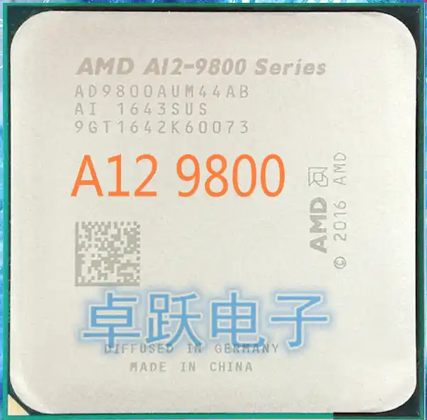 Amd A12 Series A12 9800 A12 9800 3 8 Ghz Quad Core Cpu Processor Ad9800aum44ab Socket Am4 Cpu Processor Amd Processorprocessor Amd Aliexpress