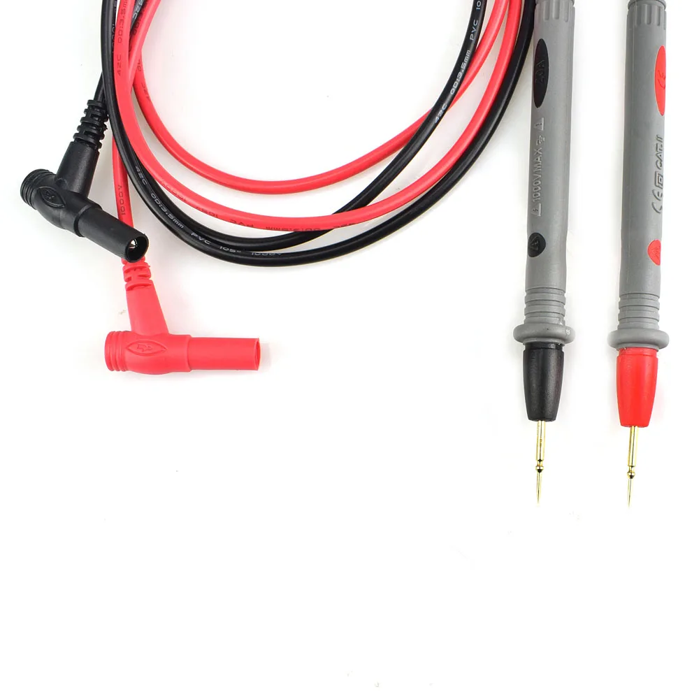 NEWACALOX электрическая игла зонда Тесты направляющий штифт Горячая Универсальный цифровой мультиметр мультиметра тестер с измерительным наконечником провода ручка Cable20A