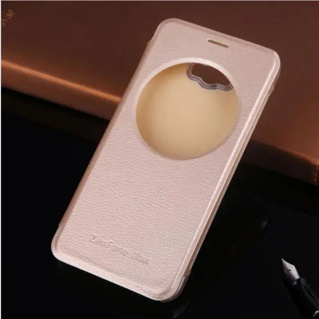 Smart Sleep Wake View чехол для Asus Zenfone 3 ZE520KL 5,2/ZE552KL 5,5/Max ZC550KL 5,5 Флип-чехлы для телефонов Роскошный кожаный чехол