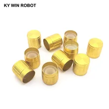 ^^Best Offers 10PCS Potentiometer Plastic Knob 15*17MM Gold ^^Best Offers 10PCS Potentiometer Plastic Knob 15*17MM Gold