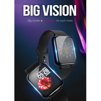 

B57 men's smart watch Intelligent Sport Fitness Tracker clock IP67 Waterproof Heart Rate Blood Pressure Monitor smartwatch men
