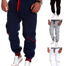 ZOGAA штаны для тренировок, пробежек, мужские полосатые спортивные штаны, спортивные брюки для бега, хлопковые Мягкие штаны для спортзала, трико для бега, штаны