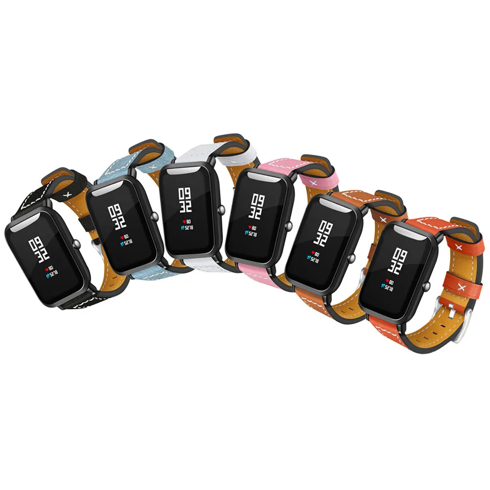 Genuine-Leather-Replacement-Strap-For-Xiaomi-Huami-Amazfit-Bip-BIT-Lite-Youth-Smart-Watch-Wearable-Wrist (1)