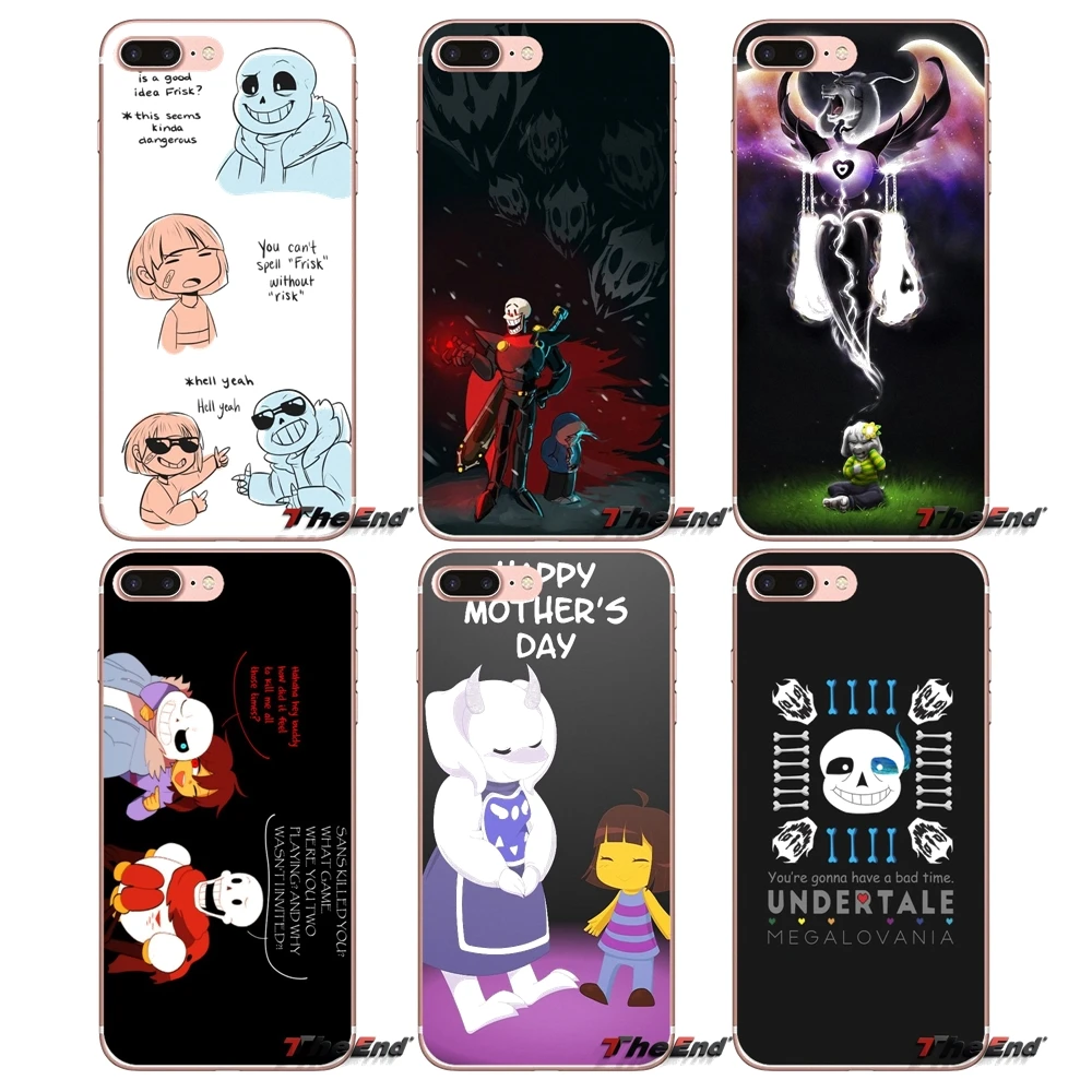 

For Xiaomi Redmi 4 3 3S Pro Mi3 Mi4 Mi4i Mi4C Mi5 Mi5S Mi Max Note 2 3 4 Game Undertale puns pictures Soft Case