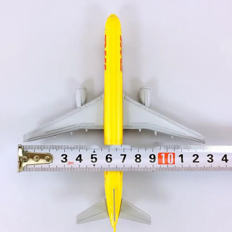 16 см 1:400 Boeing B757-200 модель DHL экспресс- авиалиний w базовый сплав самолет Коллекционная демонстрационная модель коллекции