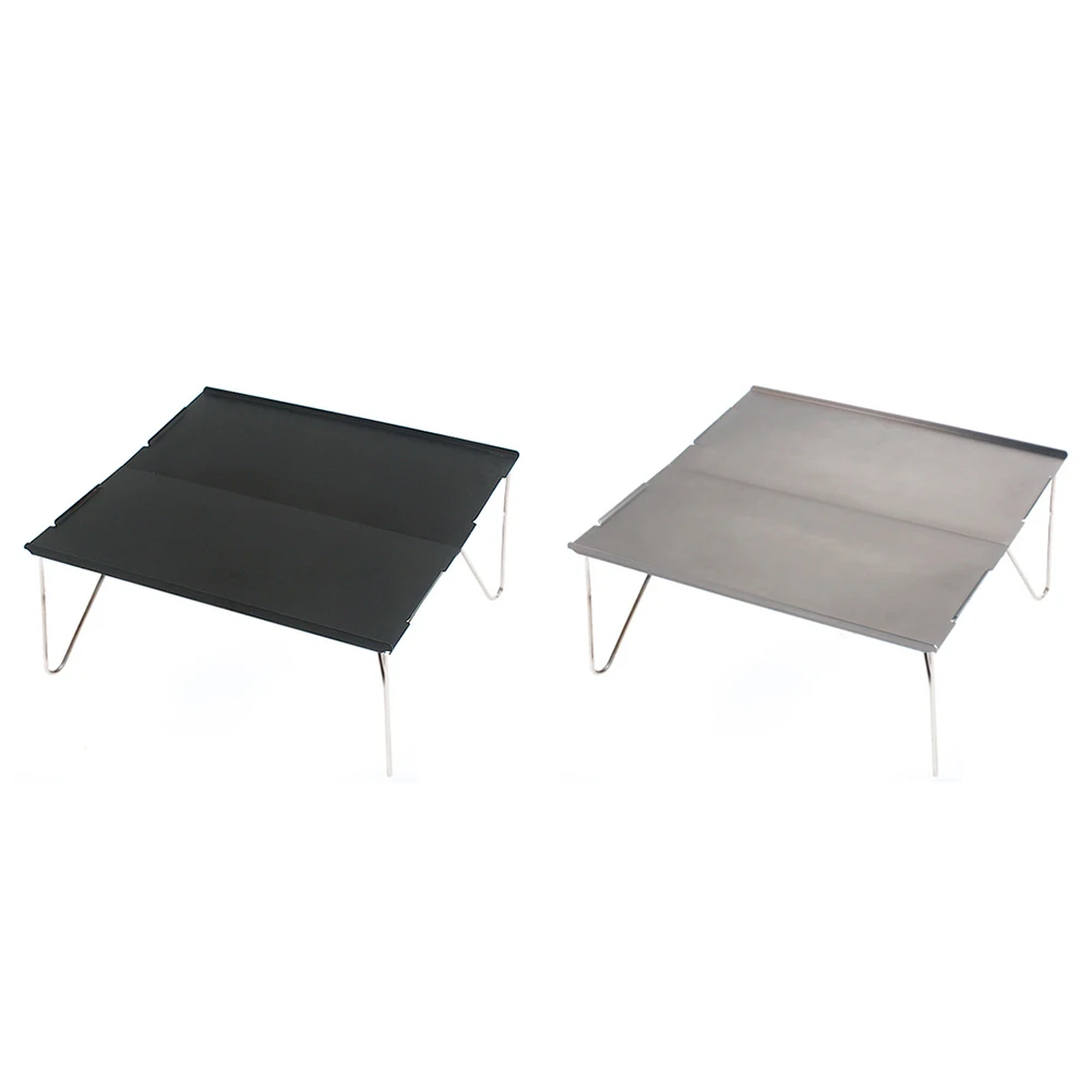 

Portable Folding Table with Storage Bag Simple Outdoor Picnic Table Travel Beach Camping Table Computer Desk Aluminium Alloy