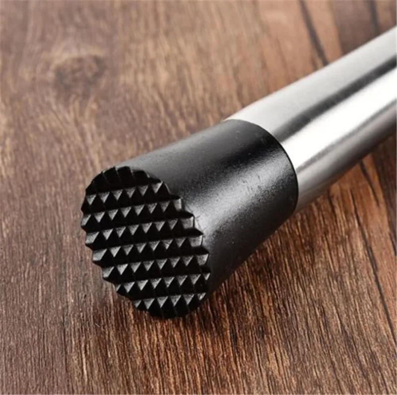 Новый мята Muddler нержавеющая сталь Swizzle stick коктейль бар сломанный эскимо T1 AU