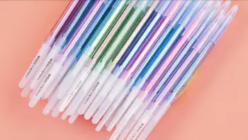 

blue Simplicity ballpoint pen office school roller pen children teacher Stationery student prize gift fruit fragrance BP834 50PC