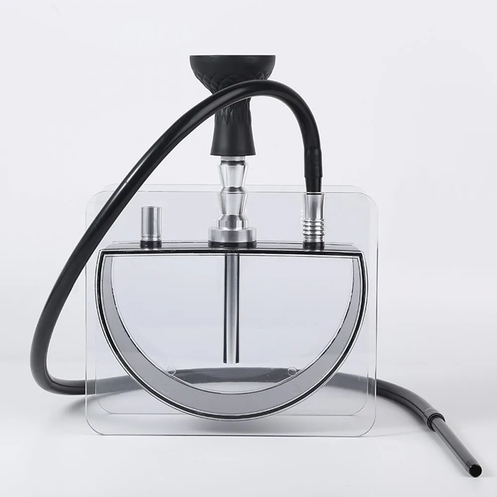 1 комплект пластиковый кальян набор с силиконовой чашей Sheesha шланг металлические