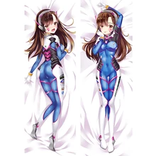 Аниме JK игры D. Va hana песня милая девушка Dakimakura косплэй средства ухода за кожей подушки детские чехол Dva декоративная подушка