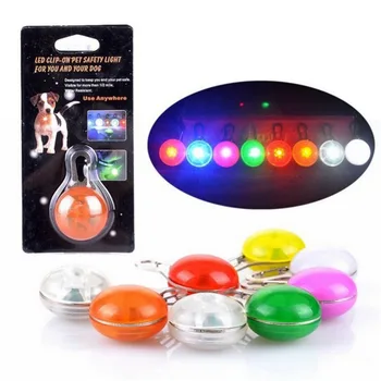 

Pet Night Safety LED Flashlight Cat Dog Collar Leads Lights Glowing Pendant Necklace Pet Luminous Bright Glowing Collar in Dark