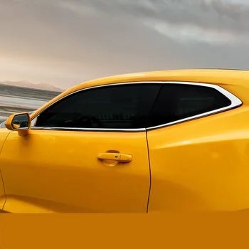 

Beautiful Brightly Stainless Steel Window Decorated Mouldings For Chevrolet Camaro 2016 2017 ADA001