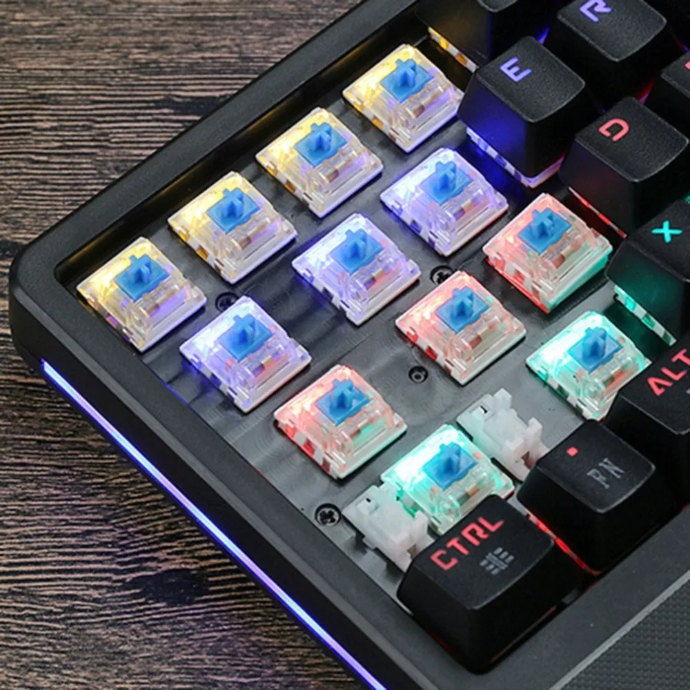 Single Hand Mechanical Computer PC PUBG Gaming Keyboard 28 keys Wired USB LED Optical Gaming Keyboard for PC Gamer for PUBG Single Hand Mechanical Computer PC PUBG Gaming Keyboard 28 keys Wired USB LED Optical Gaming Keyboard for PC Gamer for PUBG