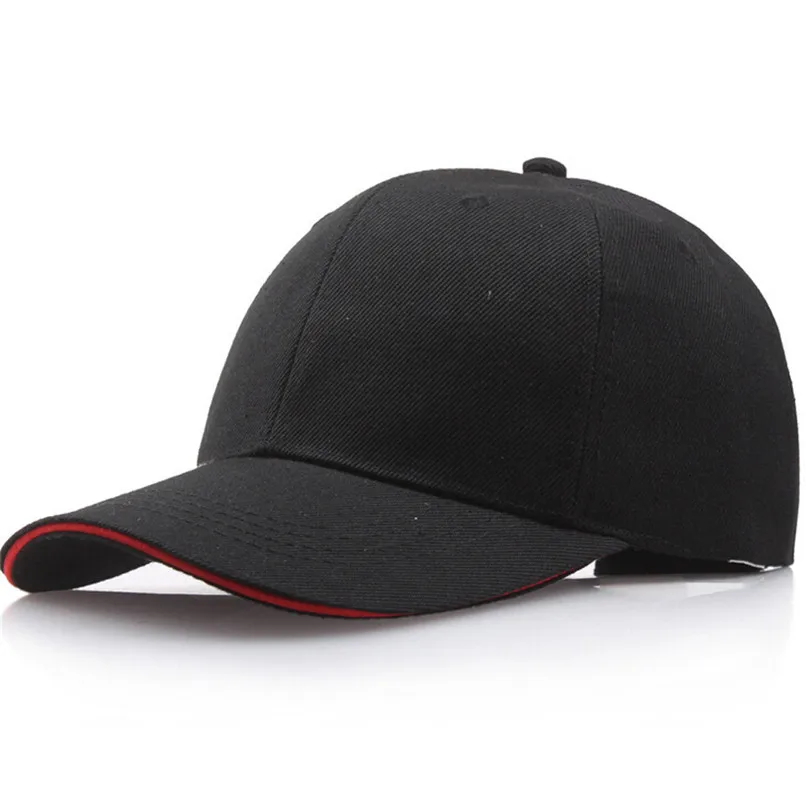 Fashion Unisex Baseball Caps Plain Snapback Hat Hip-Hop Adjustable Cap in Light Hot pink Green Black Color 30SP254
