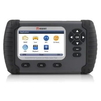

VIDENT iAuto700 Professional Car Full System Diagnostic Tool for Engine Oil Light EPB EPS ABS Airbag Reset Battery Configuration