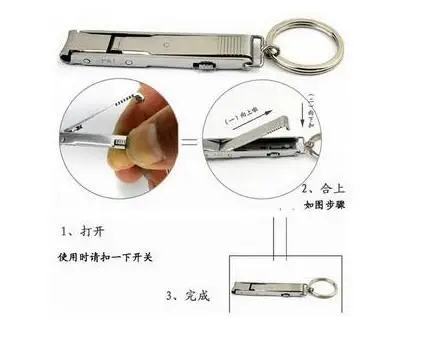 EDCGEAR карманный многофункциональный инструмент Ultra Slim небольшой складной