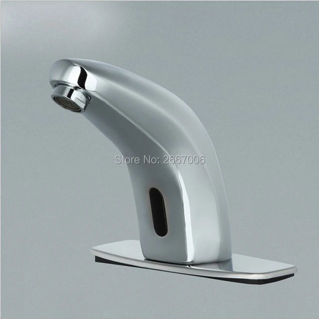Free Shipping Ac Dc Design Cold Automatic Hands Touch Sensor Free Shipping Ac Dc Design Cold Automatic Hands Touch Sensor Faucet Bathroom Sink Tap
