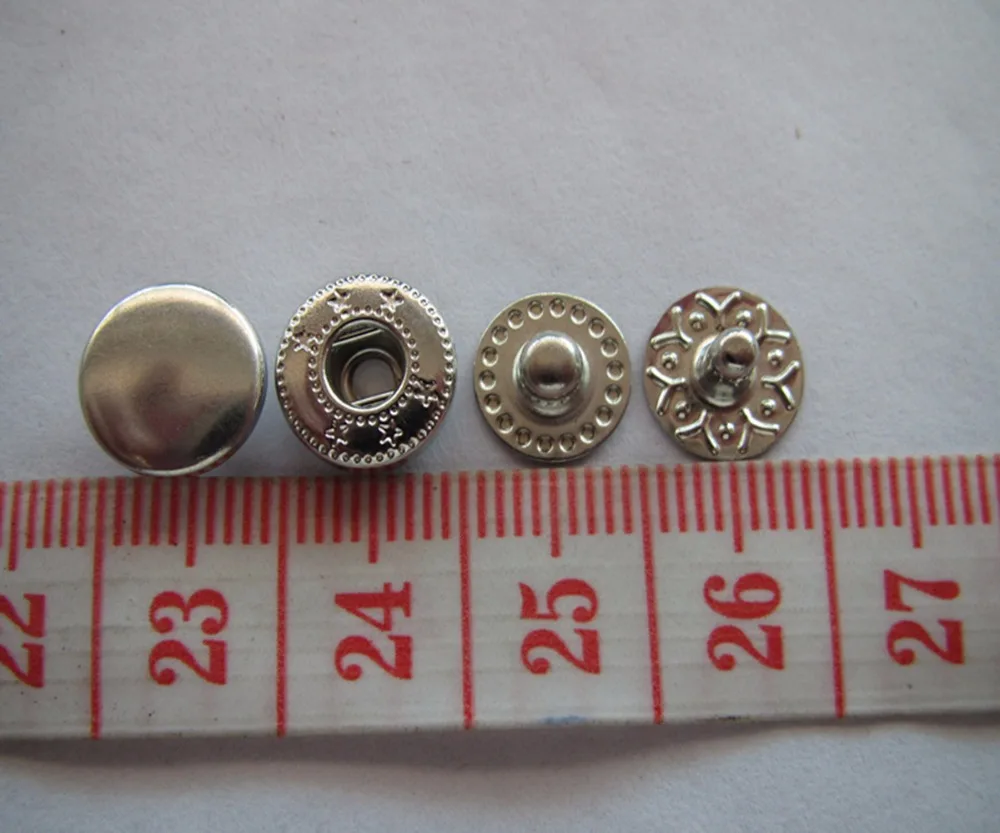 Free shipping 10mm brass snap button press Jacket eiderdown button high ...