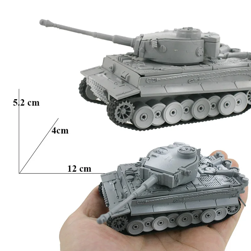4D модель строительные наборы в сборе танк тигра panzerkampfwgen Vi Обучающие игрушки