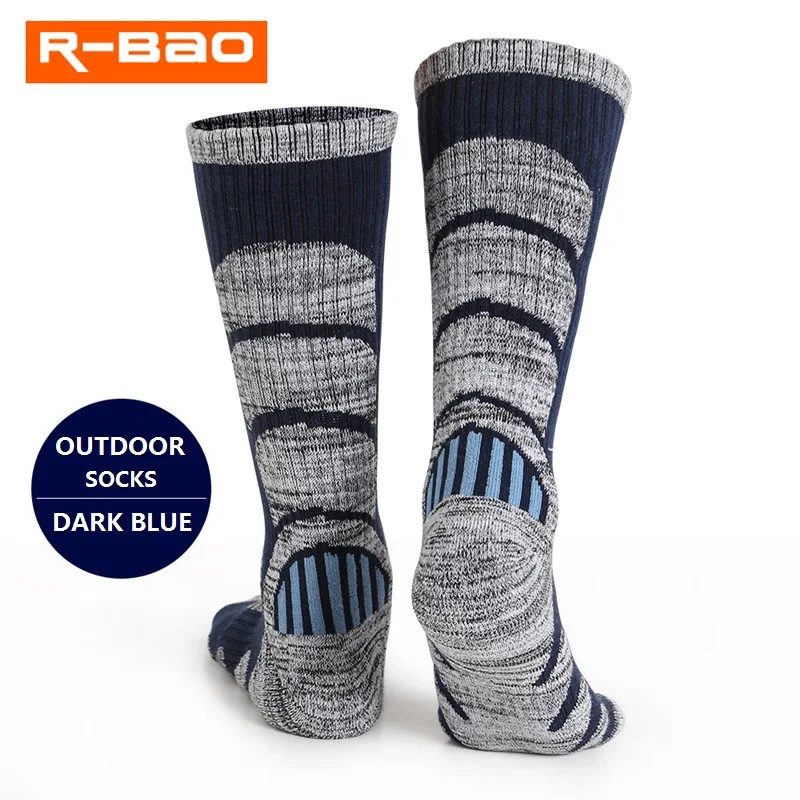RB3301 High Quality Outdoor Skiing/Hiking Socks Terry Sole Thicken Breathable Wear-Resisting Sports Socks