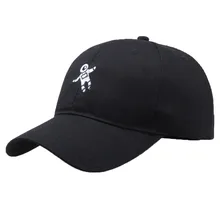 Хлопковая шапка для женщин и мужчин, Регулируемая Кепка унисекс, бейсболка с изображением космонавта, бейсболка для путешествий, Мужская Спортивная Регулируемая Кепка