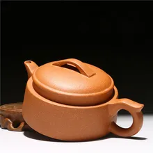 280 мл оптовой Исин подлинной ручной работы Фиолетовый глины Чай горшок традиции Китайский кунг-фу Zisha Чай горшок подарочной коробке