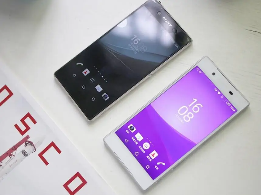 Телефон sony Xperia Z5 E6653, разблокированная оперативная память, 3 Гб ПЗУ, 32 ГБ, GSM WCDMA, 4G LTE, Android, четыре ядра, 5,2 дюймов, камера 23 МП