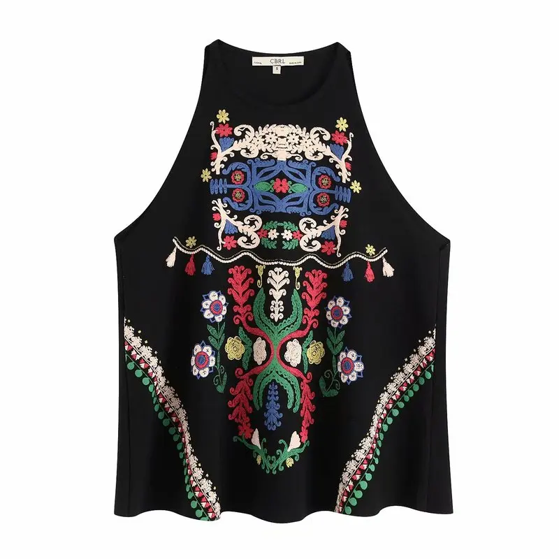 

New arrival 1981-35-9720 European and American Fashion Front Printing T