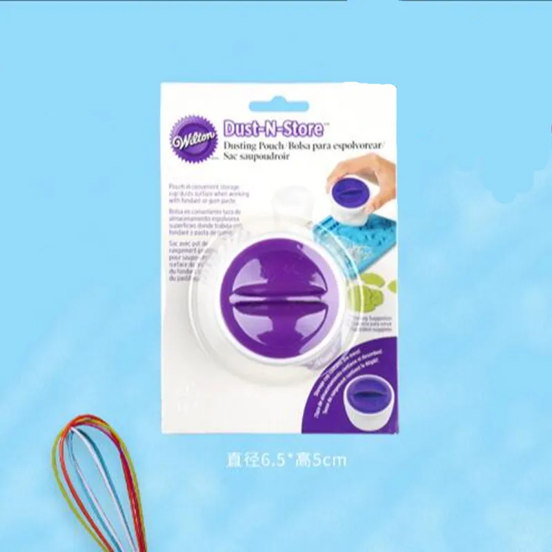 

Free shipping The United States wilton fondant paste powder puff home cake biscuits sprinkler baking kit tools