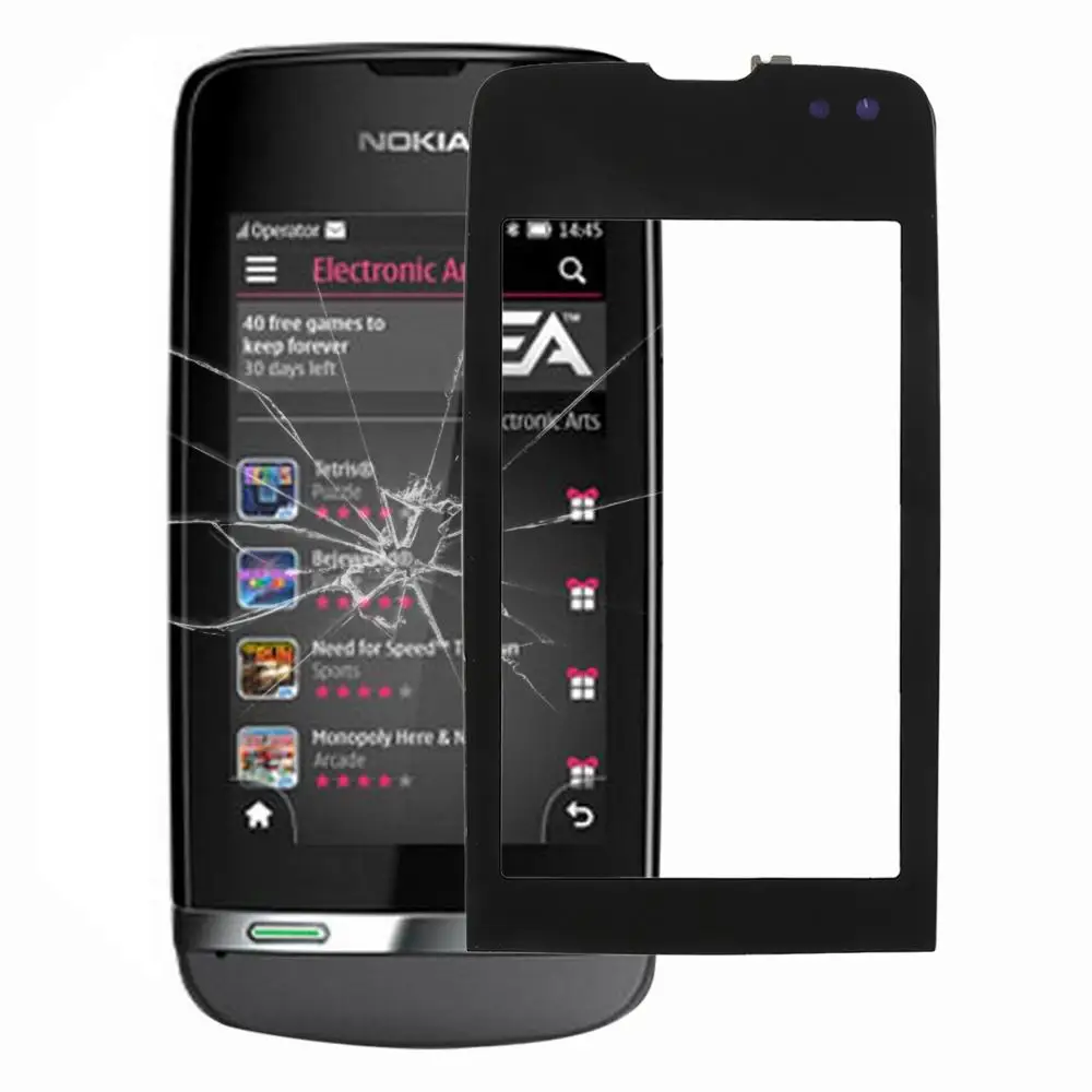 Сенсорная панель для Nokia Asha 300 501 305 311 308 202 503 сенсорный экран дигитайзер сенсорная