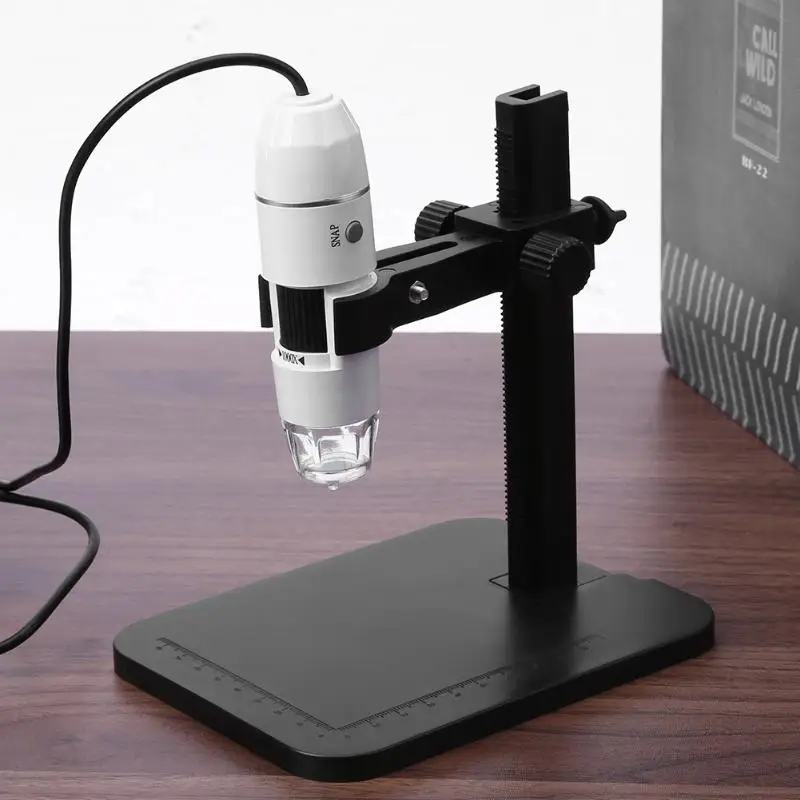 

1000X 8LED Magnifier Camera Digital Electron Microscope Mini Handheld USB Microscope Endoscope Zoom Camera Magnifier Stand