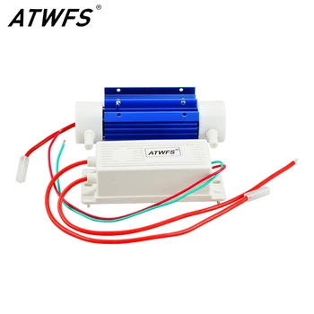 

ATWFS Ozone Generator 220v 5g/3g Air Purifier Ozonizer Water Disinfection Treatment Suite Quartz Tube Kit Sterilizer Ozonator