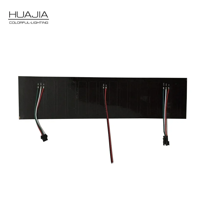  1PCS 8*32 Led Ws2812b 256 Pixels Display Led Matrix DC5V Full Color Smd5050 Rgb Screen Light Addres - 32395668681