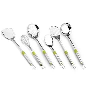 

7PCS/Set Stainless Steel Kitchen Utensils Cooking Tools Set for Restaurant Dinnerware Cooking Tools Set Spatula Shovel