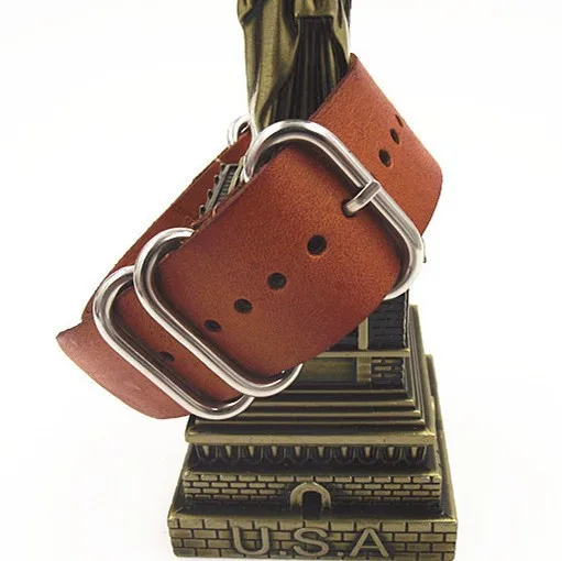 Zulu straps-1PCS, высокое качество, 18 мм, ремень Nato, ремешок из натуральной кожи, ремешок для часов NATO, ремешок для часов-3242