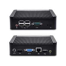 Linux Mini PC X86 Настольный ПК компьютер, Core i5 процессор, мини-компьютер Barebone, 1.7 ГГц безвентиляторный pfsense Firewall маршрутизатору сервера