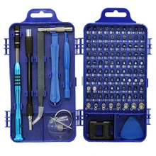 110 в 1 Набор отверток CRV мини Прецизионная отвертка мульти компьютер ПК мобильный телефон устройство ремонт ручные инструменты для дома